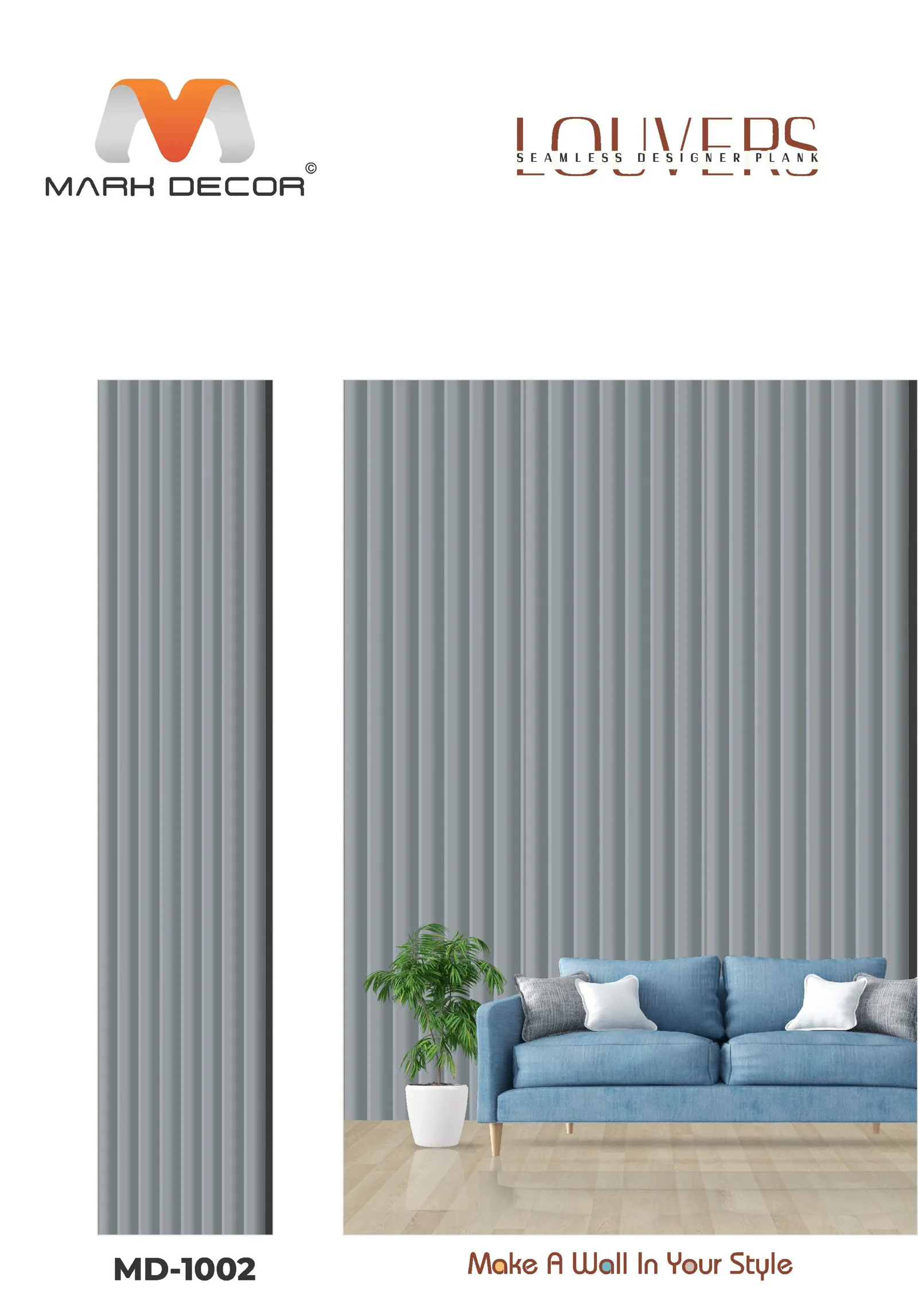 MD-1002 Fluted Wall Panel Design