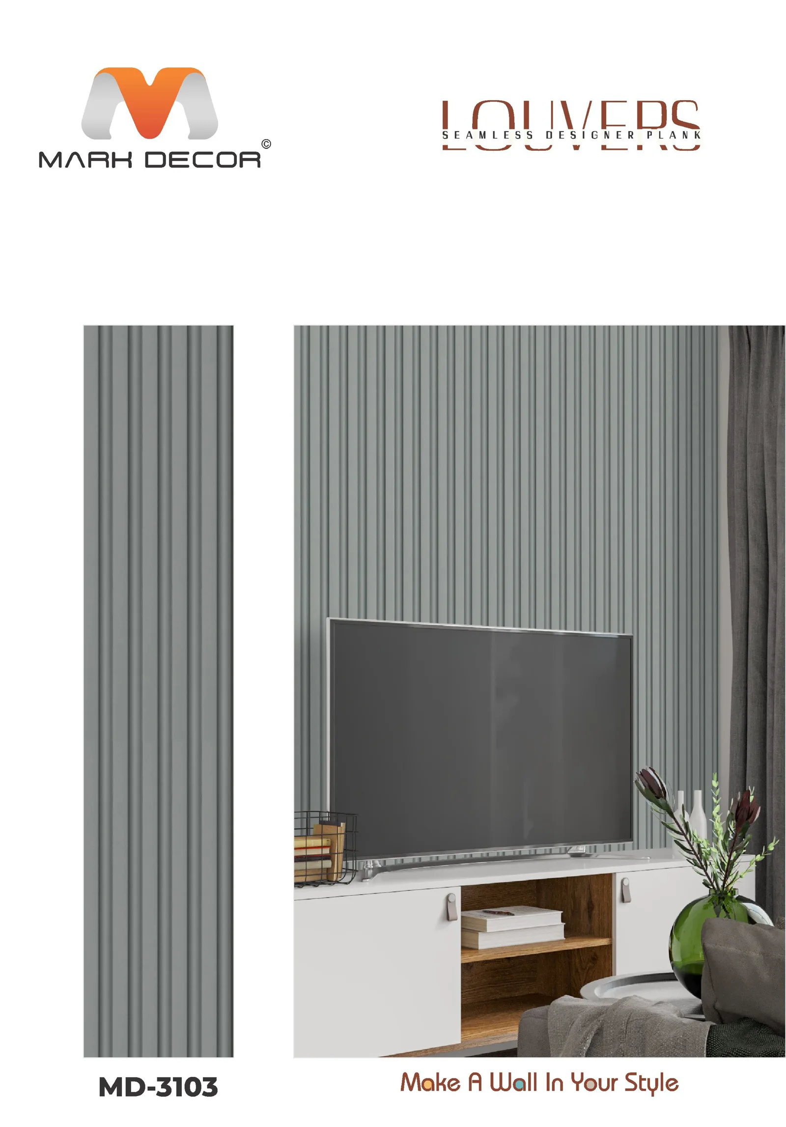 MD-3103 Fluted Wall Panel Design