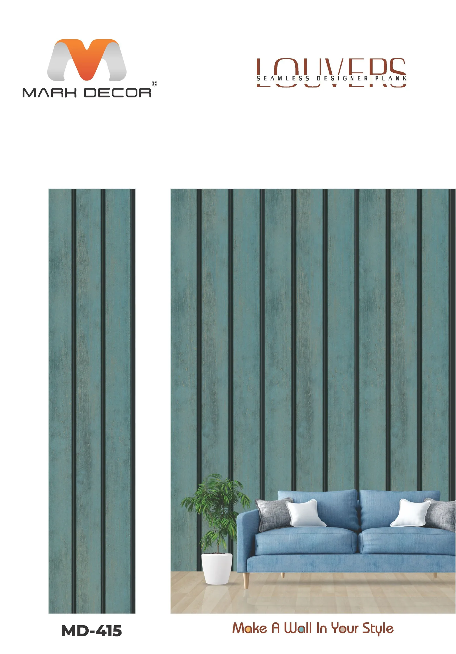 MD-415 Fluted Wall Panel Design