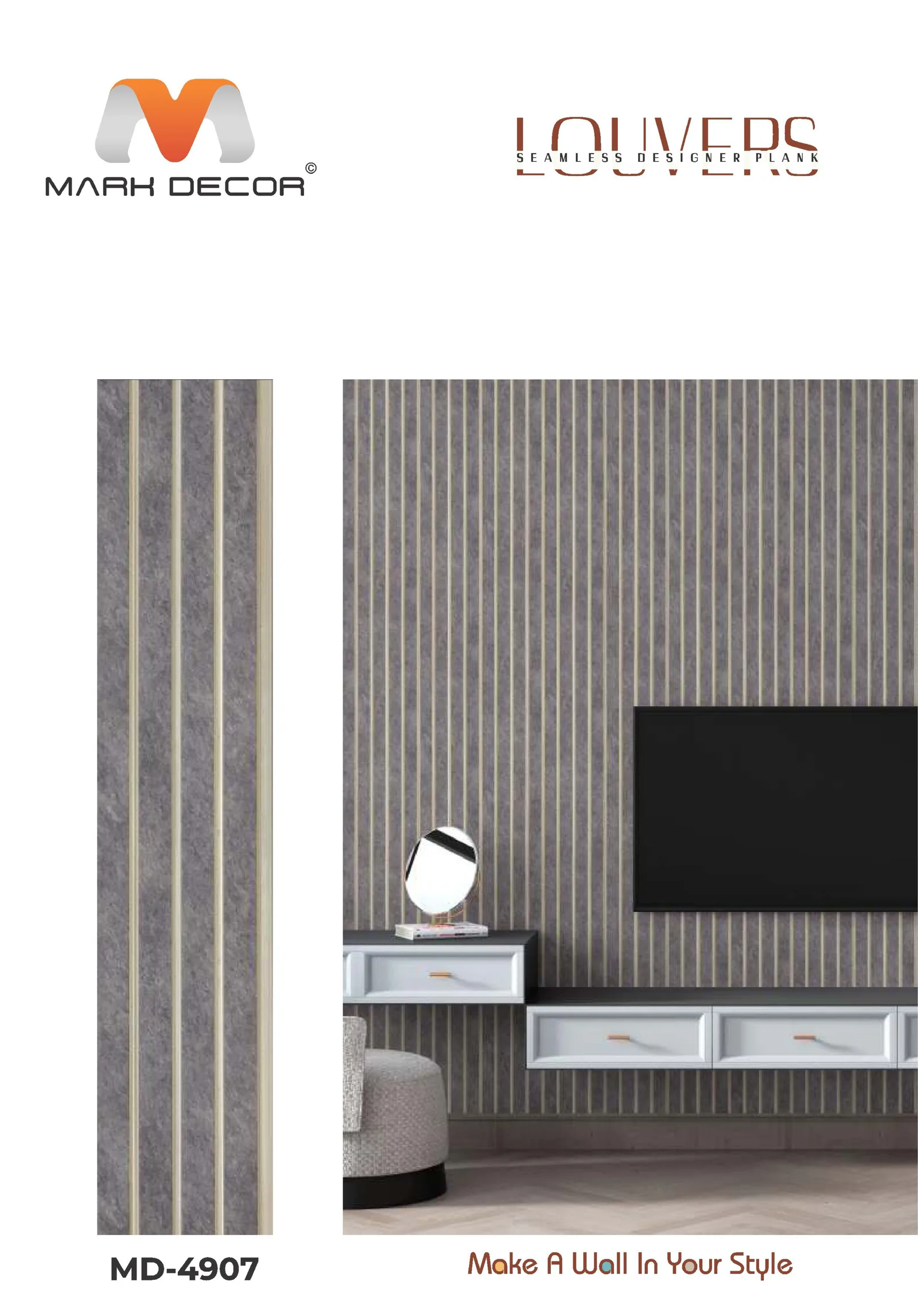 MD-4907 Fluted Wall Panel Design